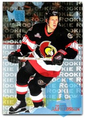 1995-96 Fleer Metal Daniel Alfredsson #169 Rookie Ottawa Senators